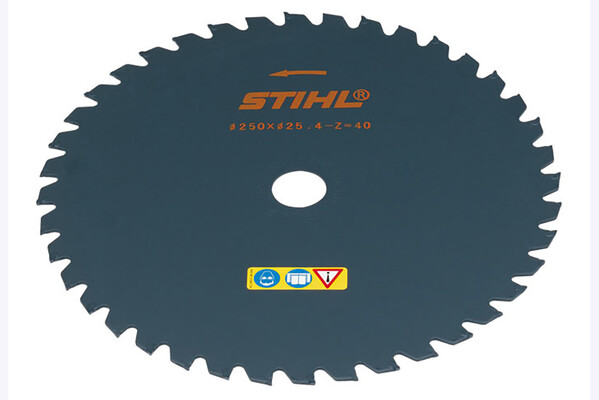 STIHL GRASS CUTTING BLADE 25040  ID 200MM  TUNGSTEN