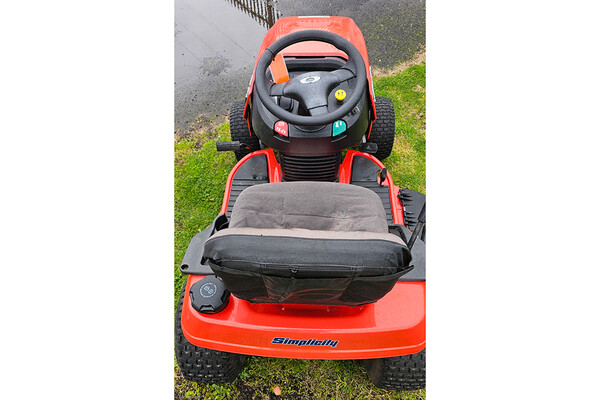 Second Hand Simplicity Ride On Mower