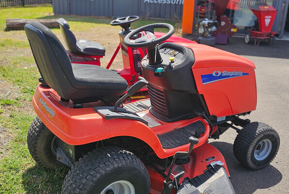 Second Hand Simplicity Ride On Mower